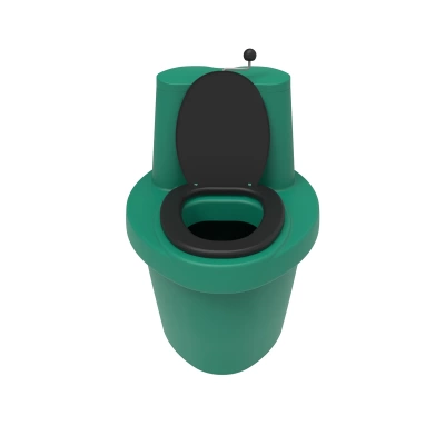 Туалет торфяной Rostok зеленый