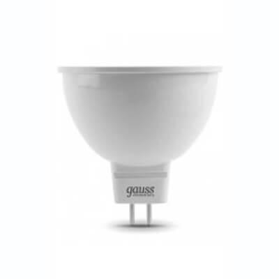 Лампа светодиодная Gauss GU5.3 7W 6500K матовая 13537 Лампа светодиодная Gauss GU5.3 7W 6500K матовая 13537