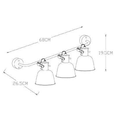 Спот Lucide Pia 45280/03/30