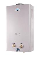 Водонагреватель проточный газовый (ВПГ) «Нева-Транзит» ВПГ-10Е серый металлик серия Standart с естественной тягой