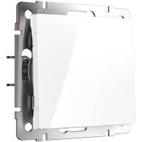 Выключатель Werkel одноклавишный проходной белый WL01-SW-1G-2W 4690389045547