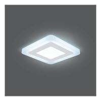Встраиваемый светодиодный светильник Gauss Backlight с подсветкой BL121