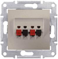 Аудиорозетка х2 Schneider Electric Sedna SDN5400168