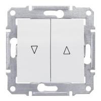 Выключатель для жалюзи злектрическая блокировка Schneider Electric Sedna SDN1300121