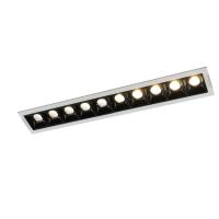 Встраиваемый светодиодный светильник Arte Lamp Grill A3153PL-10BK Встраиваемый светодиодный светильник Arte Lamp Grill A3153PL-10BK