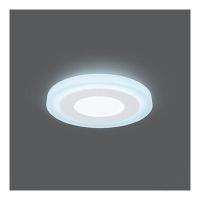 Встраиваемый светодиодный светильник Gauss Backlight с подсветкой BL115