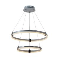 Подвесная светодиодная люстра Profit Light 6043/2 WHT+CHR