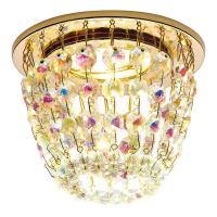 Встраиваемый светильник Ambrella light Crystal K2075 G/PR