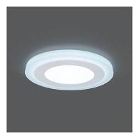 Встраиваемый светодиодный светильник Gauss Backlight с подсветкой BL117
