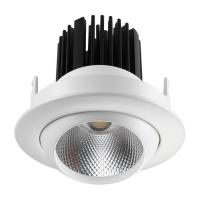 Встраиваемый светодиодный светильник Novotech Spot Drum 357695 Встраиваемый светодиодный светильник Novotech Spot Drum 357695