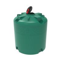 Емкость TR 6000 л с откидной крышкой зеленая