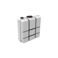 Емкость K 1000л белая в обрешетке (1460х600х1440) Емкость K 1000л белая в обрешетке (1460х600х1440)