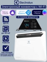 Электрический конвектор Electrolux Rapid Transformer с блоком управления ECH/R-1500 T-TUE4 с WI-FI, с Алисой, 2 ступени мощности, без шасси