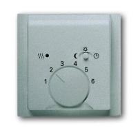 Лицевая панель ABB Impuls терморегулятора серебристо-алюминиевый 2CKA001710A3747