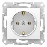 Розетка Schneider Electric Sedna с з/к без шторок 16A 250V SDN3001821