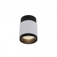 Потолочный светодиодный светильник iLedex Delta 1955-10W-3000K-36 BK+WH