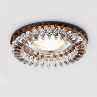 Встраиваемый светильник Ambrella light Crystal K220 BR