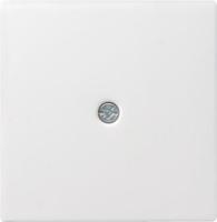 Лицевая панель Gira System 55 ввода кабеля чисто-белый шелковисто-матовый 027427