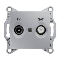 Розетка TV/SAT проходная Schneider Electric Sedna 4dB SDN3401960