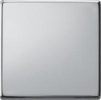 Лицевая панель Gira System 55 выключателя одноклавишного хром 0296605