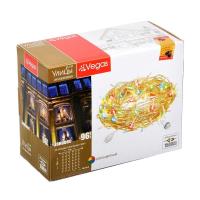 Уличная светодиодная гирлянда Vegas Занавес 24V разноцветная с мерцанием 55094