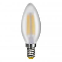 Лампа светодиодная филаментная Voltega E14 6W 2800K матовая VG10-C2E14warm6W-F 7044