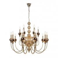 Подвесная люстра iLamp Lady 88003-10+5 GD Подвесная люстра iLamp Lady 88003-10+5 GD