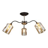 Потолочная люстра IMEX MD.4052-3-S COFFEE+FGD
