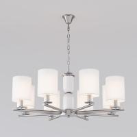 Подвесная люстра Eurosvet Caprera 60146/8 никель