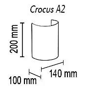 Настенный светильник TopDecor Crocus Glade A2 10 04g Настенный светильник TopDecor Crocus Glade A2 10 04g