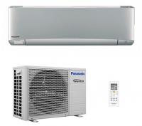 Инверторный кондиционер серебристого цвета Panasonic CS/CU-XZ25TKEW