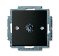 Розетка TV Basic55 chateau-черный 2CKA001724A4313