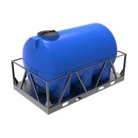 Емкость H 3000л синяя в обрешетке (1560х1480х2530)