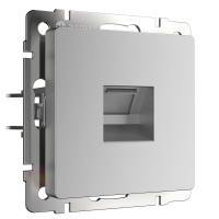 Розетка Werkel Ethernet RJ-45 серебряный WL06-RJ-45 4690389053931