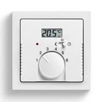 Лицевая панель ABB Zenit терморегулятора KNX альпийский белый 2CLA224040N1101