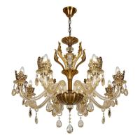 Подвесная люстра iLamp Asia 61078-8+4 BR