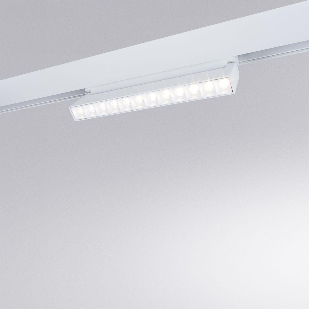 Трековый светодиодный светильник Arte Lamp Linea A4648PL-1WH купить в ...