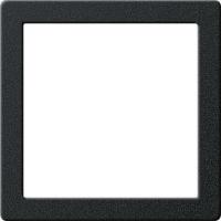 Рамка монтажная Gira System 55 черный матовый 264820