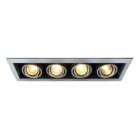 Встраиваемый светильник Arte Lamp Cardani A5941PL-4SI Встраиваемый светильник Arte Lamp Cardani A5941PL-4SI