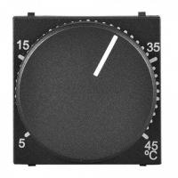 Терморегулятор теплого пола ABB Zenit с выносным датчиком антрацит 2CLA224030N1801