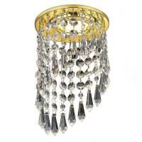 Встраиваемый светильник Ambrella light Crystal K2247 CL/G