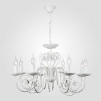 Подвесная люстра Eurosvet 60018/8 белый с золотом