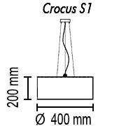 Подвесной светильник TopDecor Crocus Glade S1 01 04g Подвесной светильник TopDecor Crocus Glade S1 01 04g