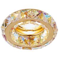 Встраиваемый светильник Ambrella light Crystal K112 PR/G