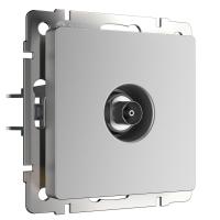 ТВ-розетка Werkel оконечная серебряный WL06-TV 4690389053955