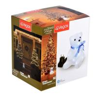 Светодиодная фигура Vegas Медвежонок 220V холодный белый без мерцания 55101