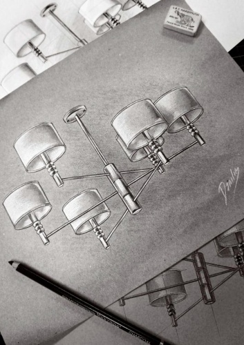 Потолочная люстра Maytoni Lincoln MOD527PL-06N