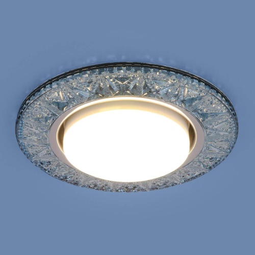 Встраиваемый светильник Elektrostandard 3022 GX53 BL лазурный a037067