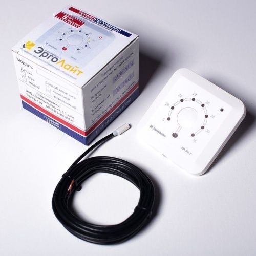 Терморегулятор ЭргоЛайт ТР-01.2П накладной