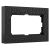 Рамка Werkel Hammer для двойной розетки черный W0082408 4690389163654 Рамка Werkel Hammer для двойной розетки черный W0082408 4690389163654